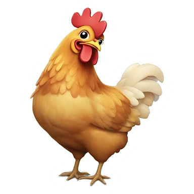 CHICKEN HAPPY sticker