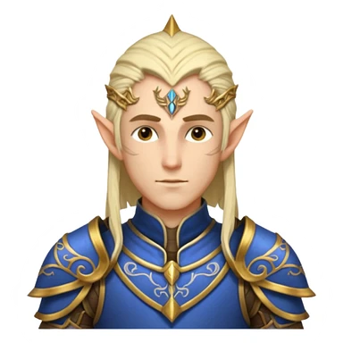 ESO male high elf sticker