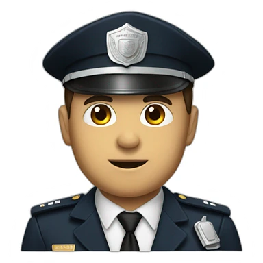 Marcus Revolta Police man sticker