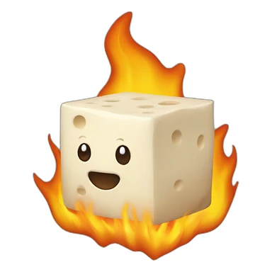 tofu-on-fire sticker