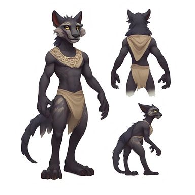  anthro modern vernid full body by LiLaiRa sticker