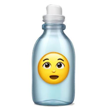 Baby Oil Bottle sticker