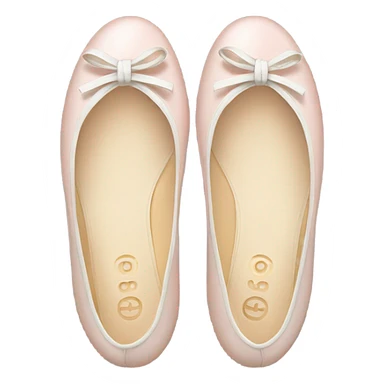 Chanel ballet flats sticker
