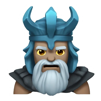 Hades 3D trop puissant sticker