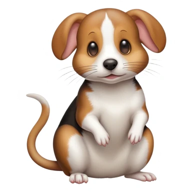 Beagle rat hybrid  sticker