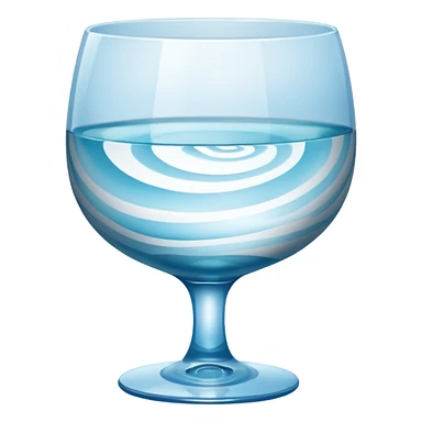 1 Baijiu cup, glass texture, light blue wine sticker