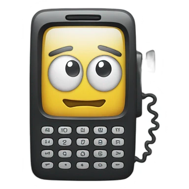 Watching phone sticker