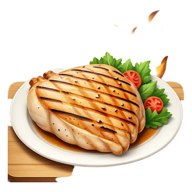one Grilled Chicken breast sticker