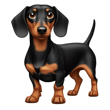 Dog dachshund sticker