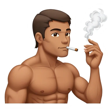 Super muscular stoner  sticker