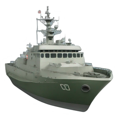 Barco militar sticker