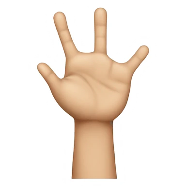 holding hands up looking confused  sticker