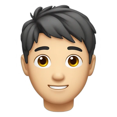 cute asian boy 22 years old sticker