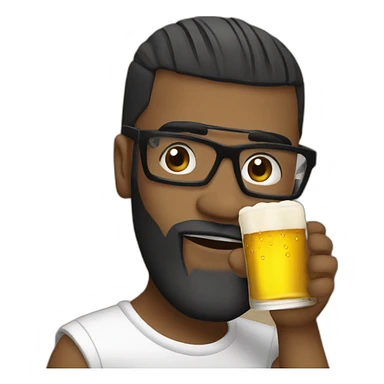 fally ipupa+ beer sticker