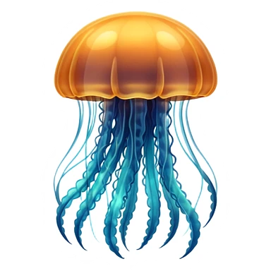 sci fi jellyfish sticker