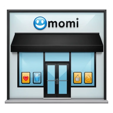 A local business sticker