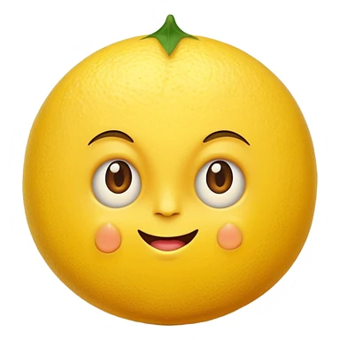 mac os icon lemon squeezed pressed by a press sticker