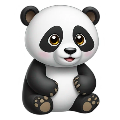 panda computer sticker
