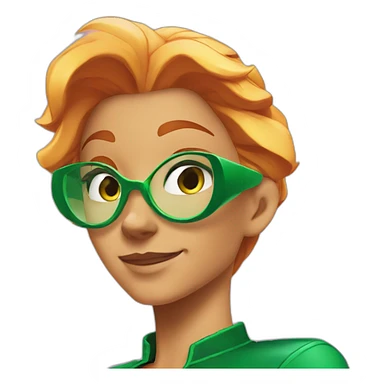 totally spies clover sticker