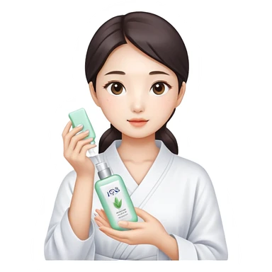 skin care Kit Rituals korean girl sticker