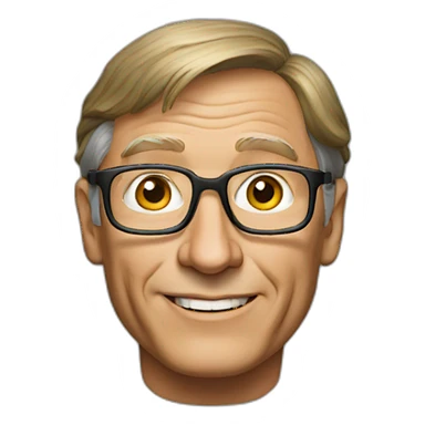 Bill gate sticker