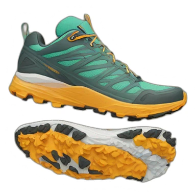 Trailrunning shoe  sticker