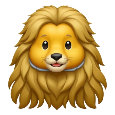 long haired animal sticker