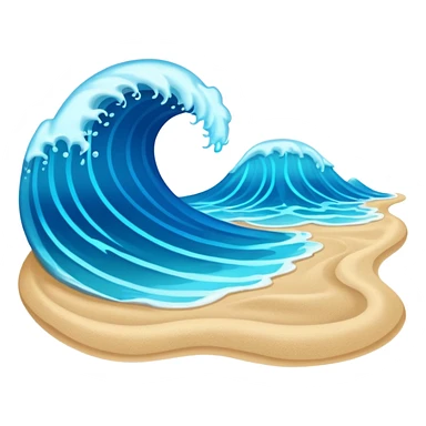 Bioluminescent Beach sticker