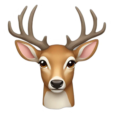 spanish deer sticker