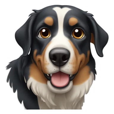 swiss dog  sticker