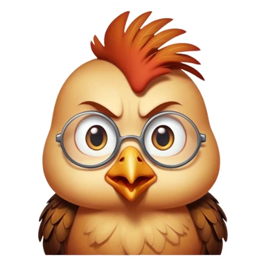 Chicken little sticker