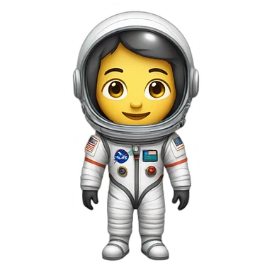 chinese astronaut, full body sticker