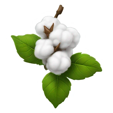 Cotton plant  sticker