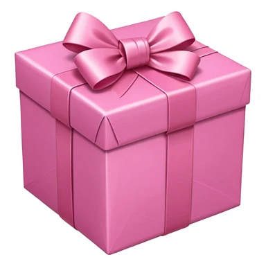 pink gift wrap sticker