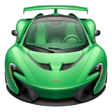 Green McLaren sticker
