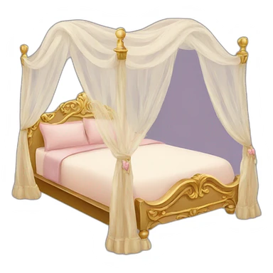 Royal princess bed sticker