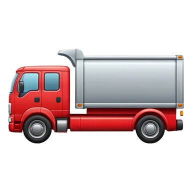 standard truck, clearly recognizable sticker