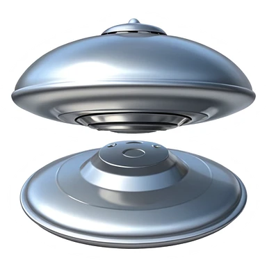 flying saucer sticker