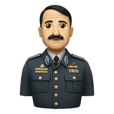 Hitler-tient-coeur sticker