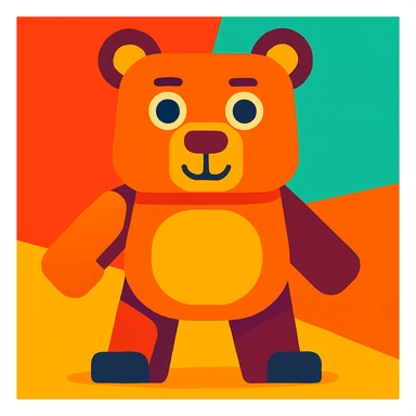 Bear sticker