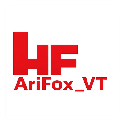the H&K logo, except the letters say "AriFox_VT" sticker