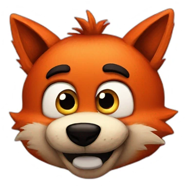 Foxy from Fnaf sticker