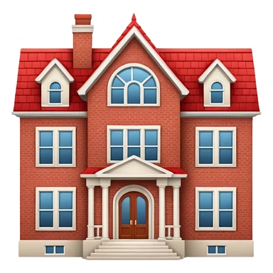 Large house sticker