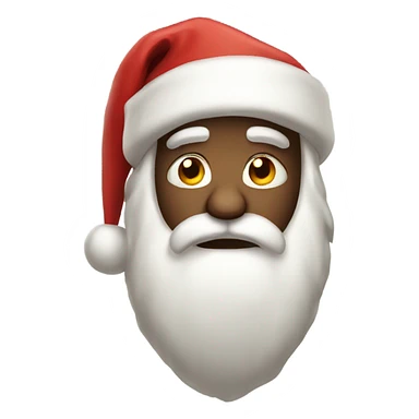 disappointed santa  sticker
