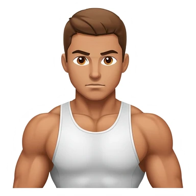 athlete standing sticker