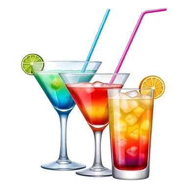Cocktails  sticker