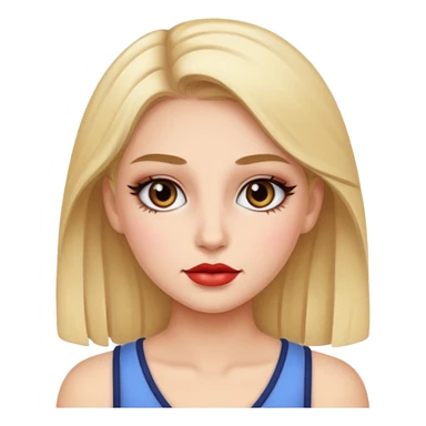 Fille maquiller sticker