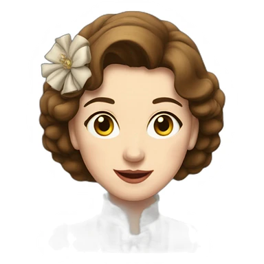 Clara Luciani, en costume de scène sticker