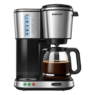 coffee maker sticker