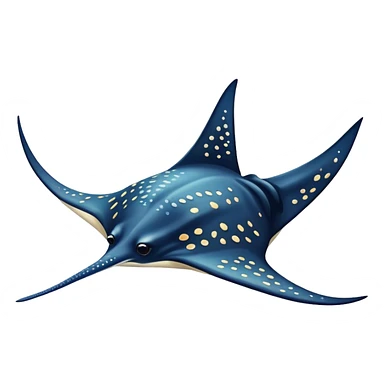 Eagle ray sticker